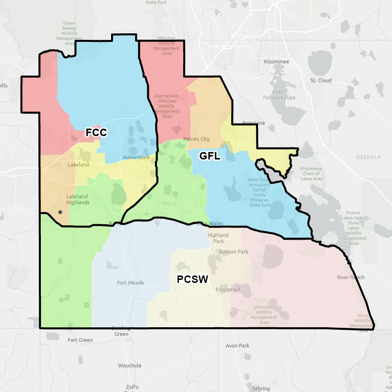 Waste Collection Map