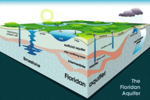 Florida aquifer diagram