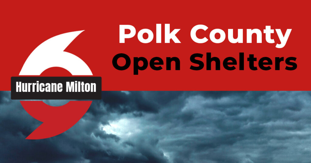 Hurricane Milton Polk County Shelters Open